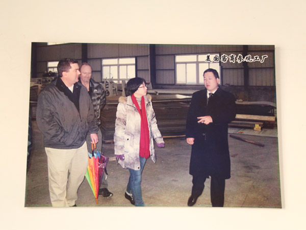 美国客户访问工厂